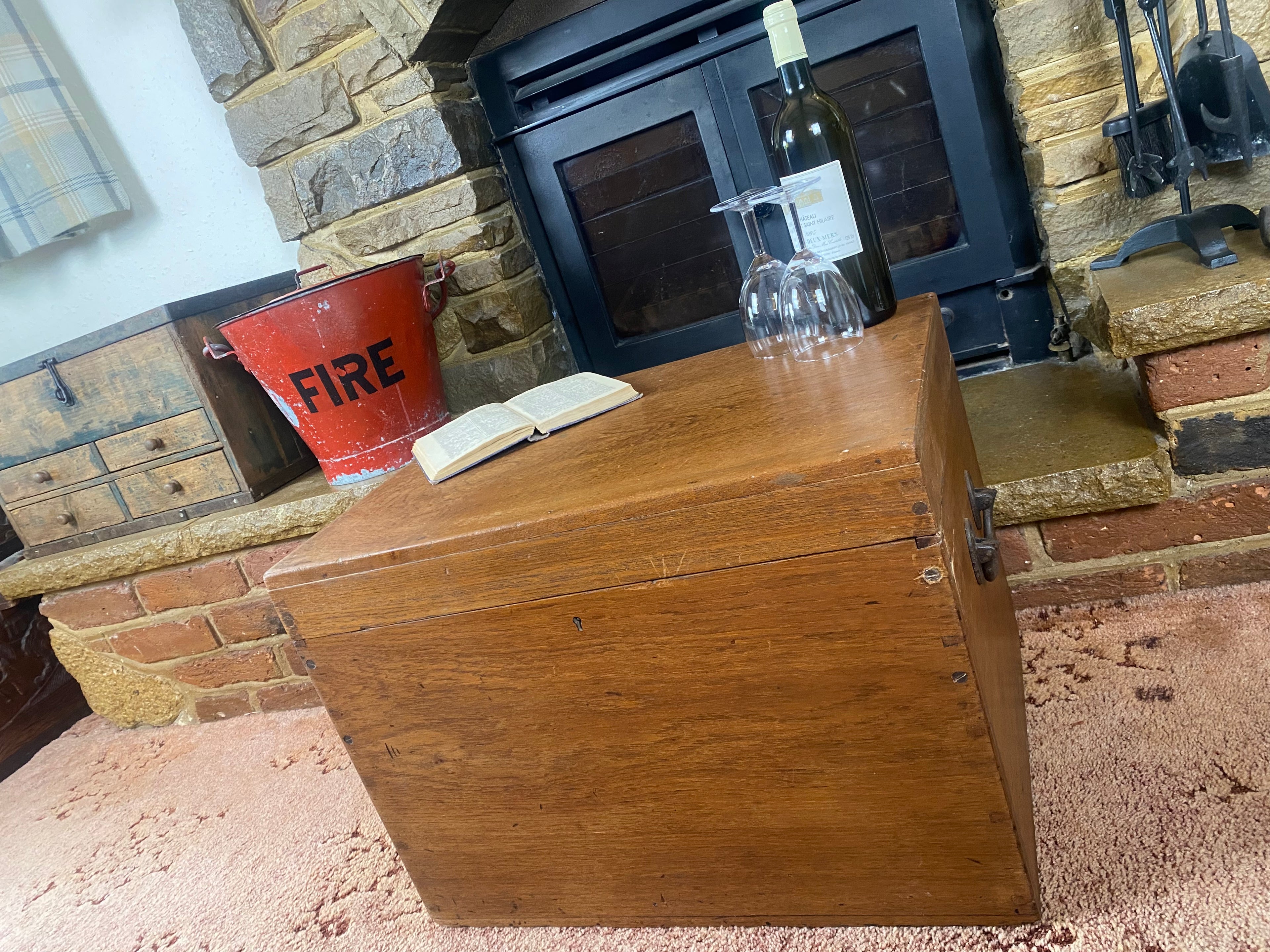 Mahogany Trunk (56x44x40cm LWH)
