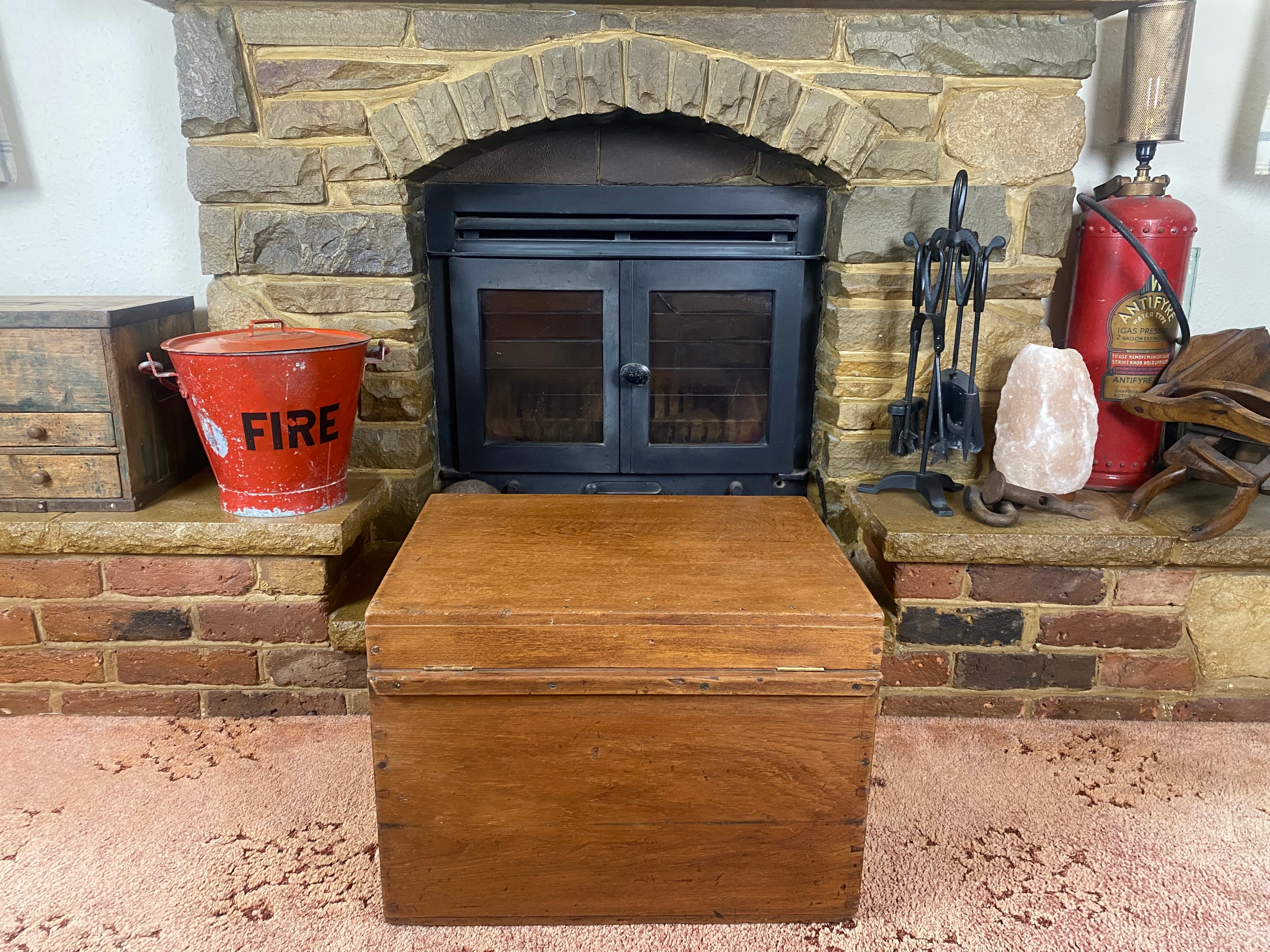 Mahogany Trunk (56x44x40cm LWH)