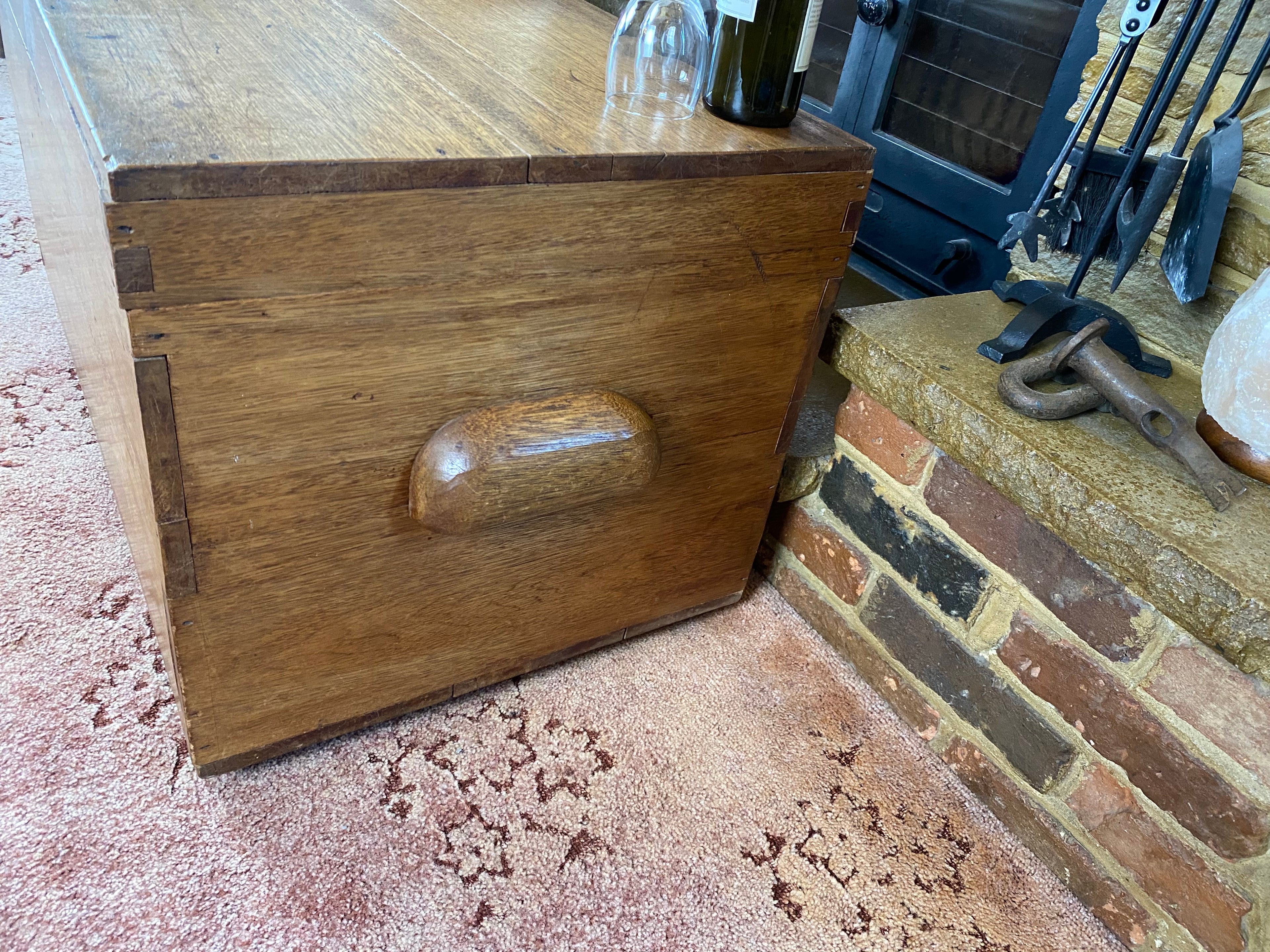 Mahogany Trunk (91x52x51cm LWH)